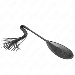Короткая палетка с кисточками KINK IMPACT & TOUCH D-240677 — компактная для тактильных и ударных игр