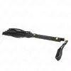 KINK IMPACT & TOUCH Black Suede Mini Whip 30 cm Photo 5