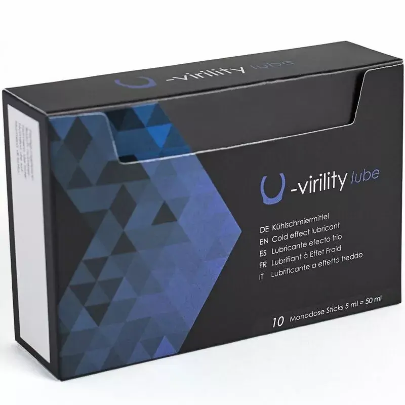 Lubrikants 500COSMETICS U-VIRILITY COLD EFFECT 10x5ml Photo 3