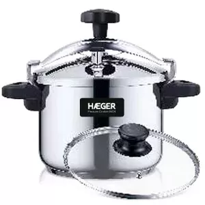 Stovetop Pressure Cooker Haeger PC-6SS.019A 6L Stainless Steel