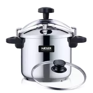 Stovetop Pressure Cooker Haeger PC-10S.021A 10L Stainless Steel