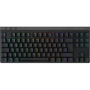 Logitech G G515 Tastatūra Spēļu RF Bezvadu Bluetooth AZERTY Franču Melna
