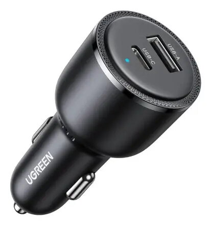 Auto lādētājs UGREEN EC701 63W 2-Port