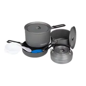 Fire-Maple Feast 4 Cookware Set, Black