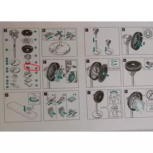 IZPĀRDOŠANA. Duux Whisper Flex Smart ventilators ar akumulatoru, melns | Duux | Ventilators | Whisper Flex Smart Black ar akumulatoru | Ventilators ar statīvu | Ventilatora iepakojums bojāts, bez iepakojuma, trūkst skrūvju | Melns | Diametrs 34 cm | Ātrumu skaits 26 | Oscilācija | 2-22 W | Jā | Taimeris