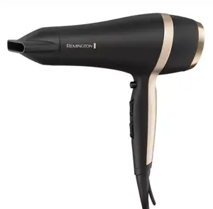 Matu fēns Remington D6940GP Salon Smooth, 2100 W, 3 siltuma līmeņi, 2 ātrumi, aukstais pūtiens, melns
