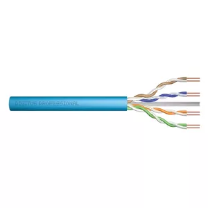 Сетевой кабель DIGITUS DK-1616-A-VH-1 U/UTP Cat.6A 100м Синий