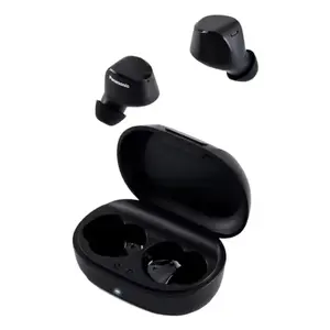 Гарнитура Panasonic RZ-B120W беспроводная внутриушная для звонков/музыки Bluetooth USB Type-C, 20–20000 Гц, 10 м, чёрная
