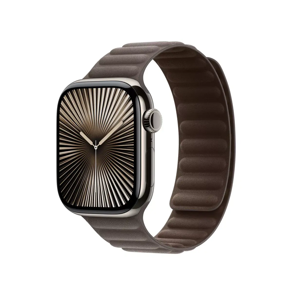 Siksna Apple 42mm Tumši taupe magnētiskā saite Photo 2