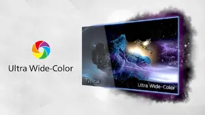 Широкая цветовая гамма Ultra Wide-Color для ярких изображений