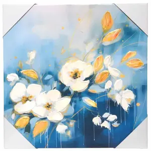 Canvas print BESK 3D 50x50 cm wall art, printed image on stretched canvas, ready to hang