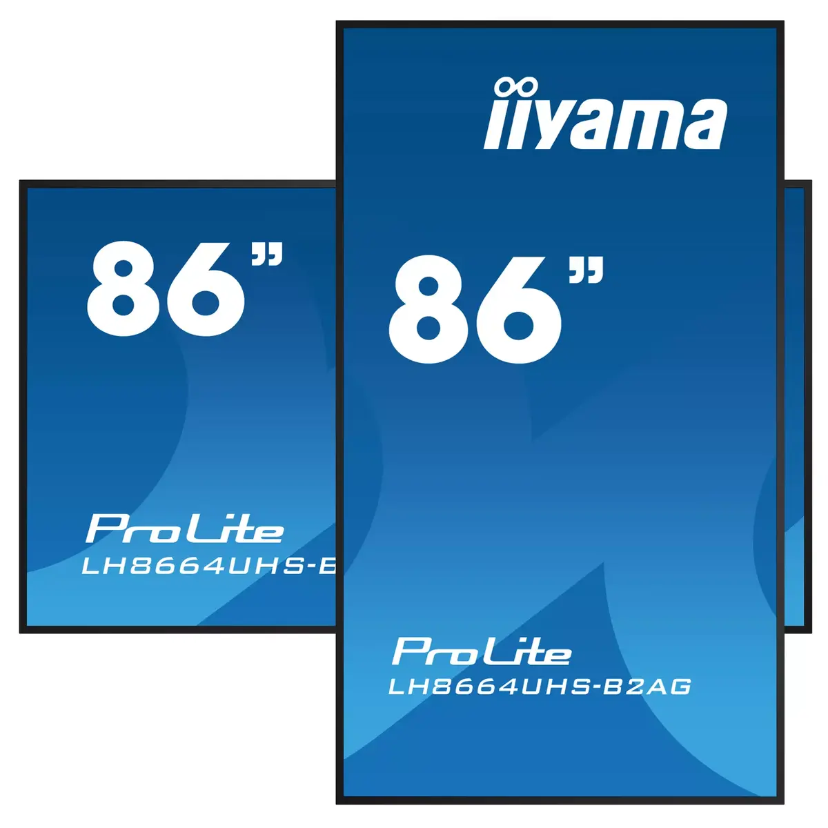 Цифровой рекламный экран iiyama LH8664UHS-B2AG Photo 3