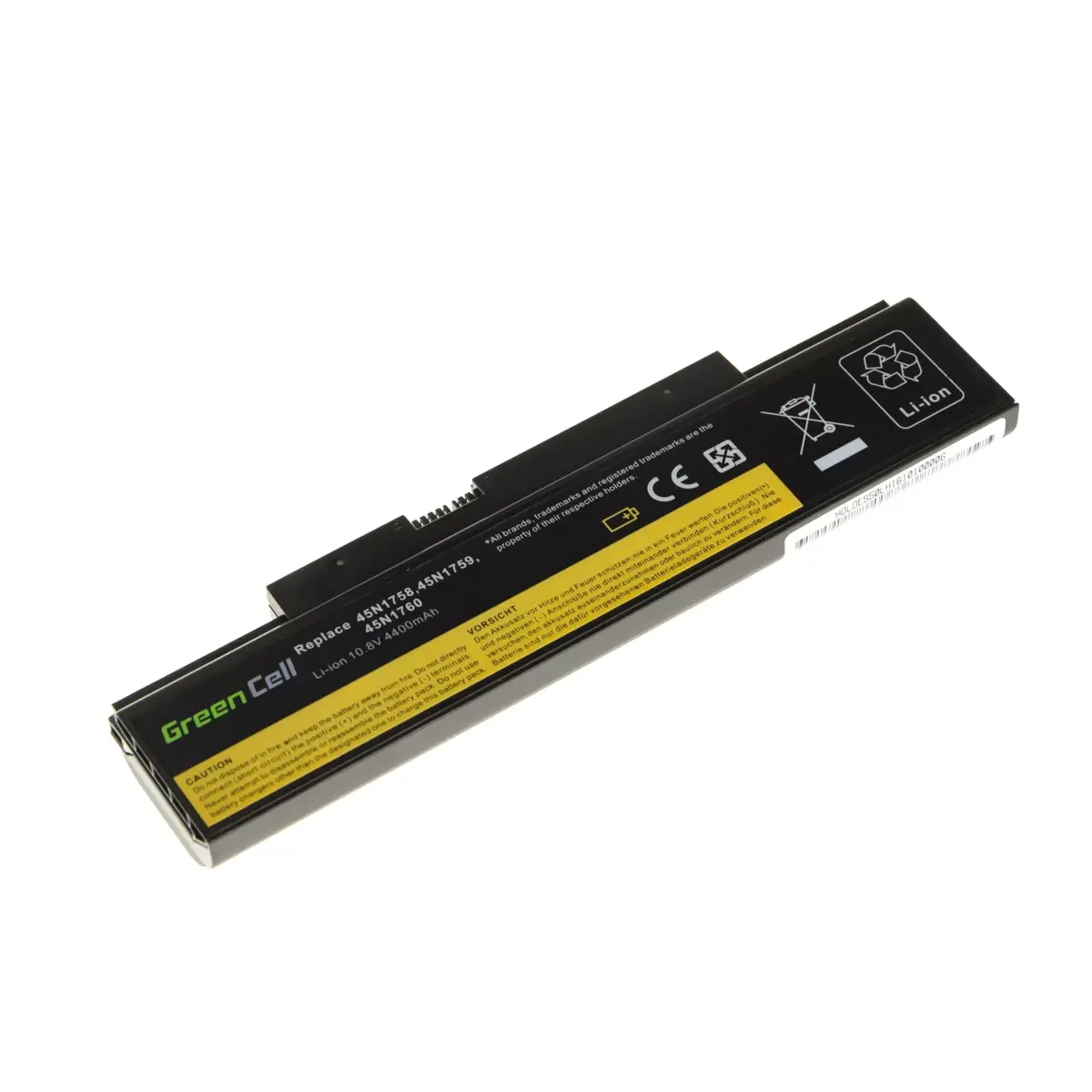 Green Cell LE80 akumulators Lenovo ThinkPad Edge Photo 2