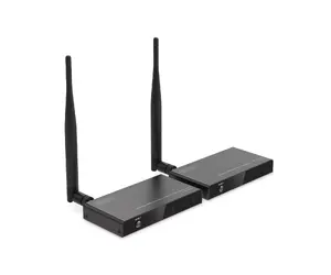 AV передатчик и приемник Digitus Беспроводной HDMI удлинитель сплиттер 100 м 1x4