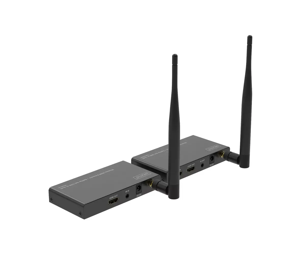 AV передатчик и приемник Digitus Беспроводной HDMI удлинитель сплиттер Photo 2
