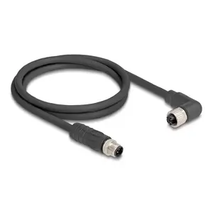 DeLOCK sensor/actuator cable 80527 5 m RST M12 Black