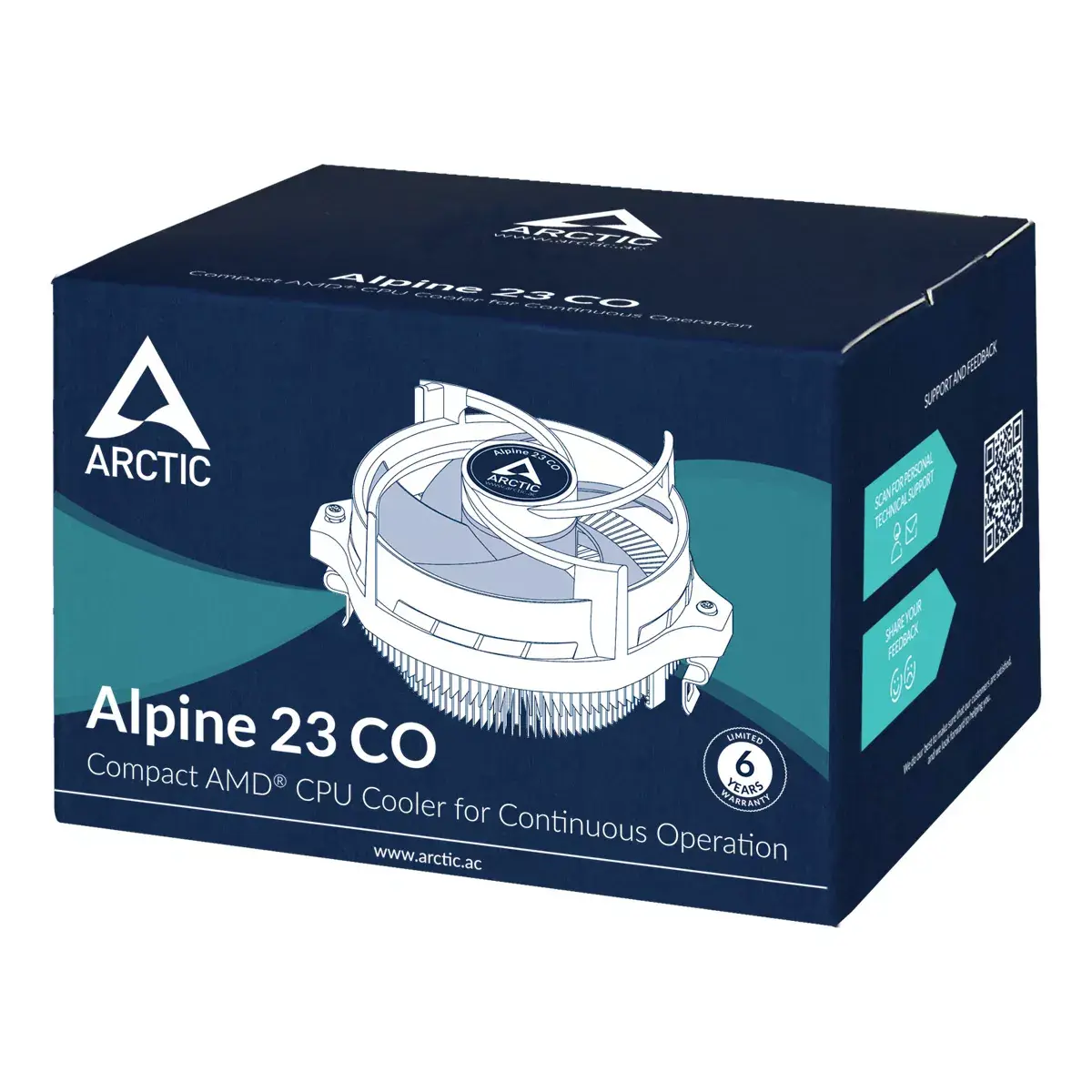 Air cooler Arctic Alpine 23 CO Compact 90 mm Photo 7