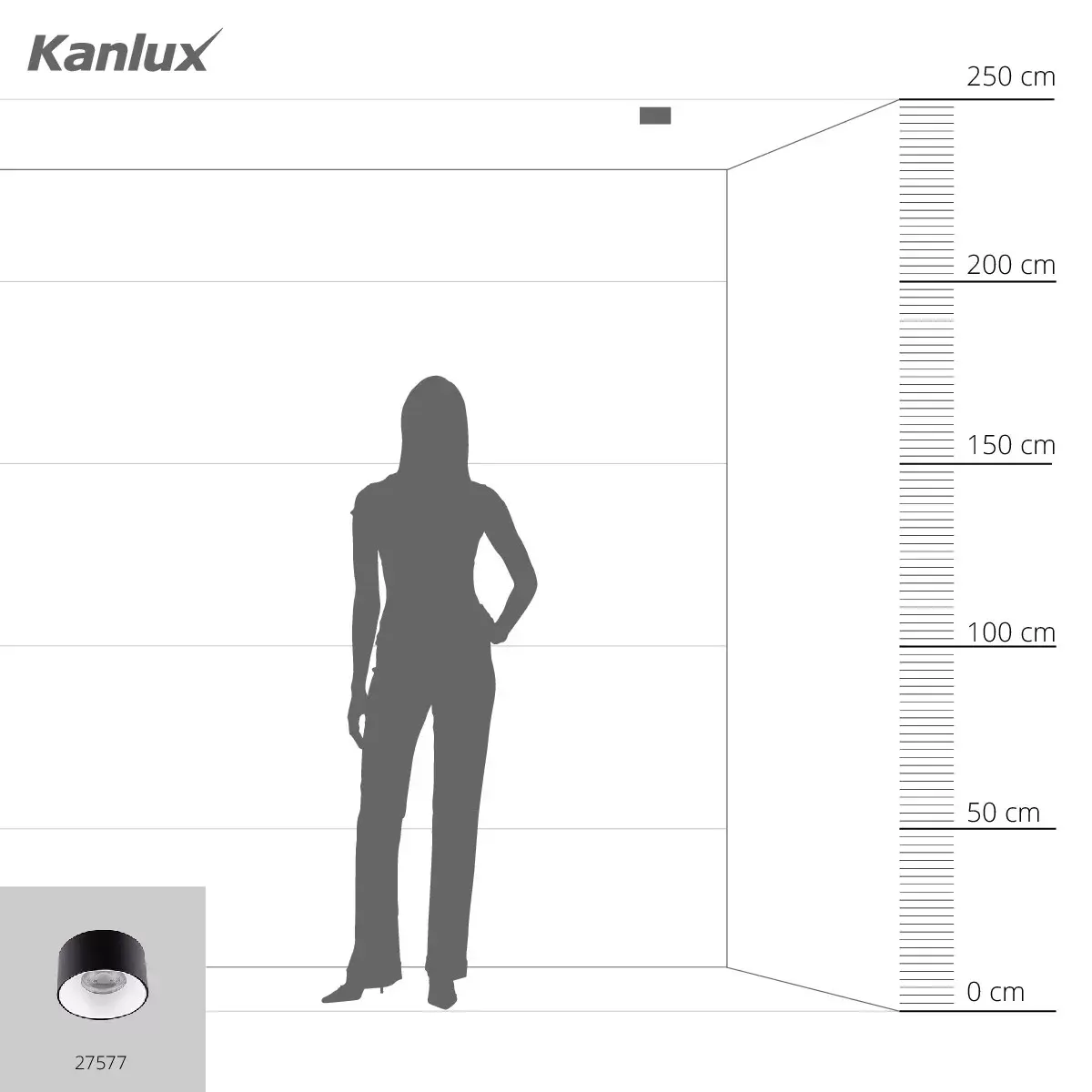 Ceiling lighting Kanlux 27577 GU10 Photo 6