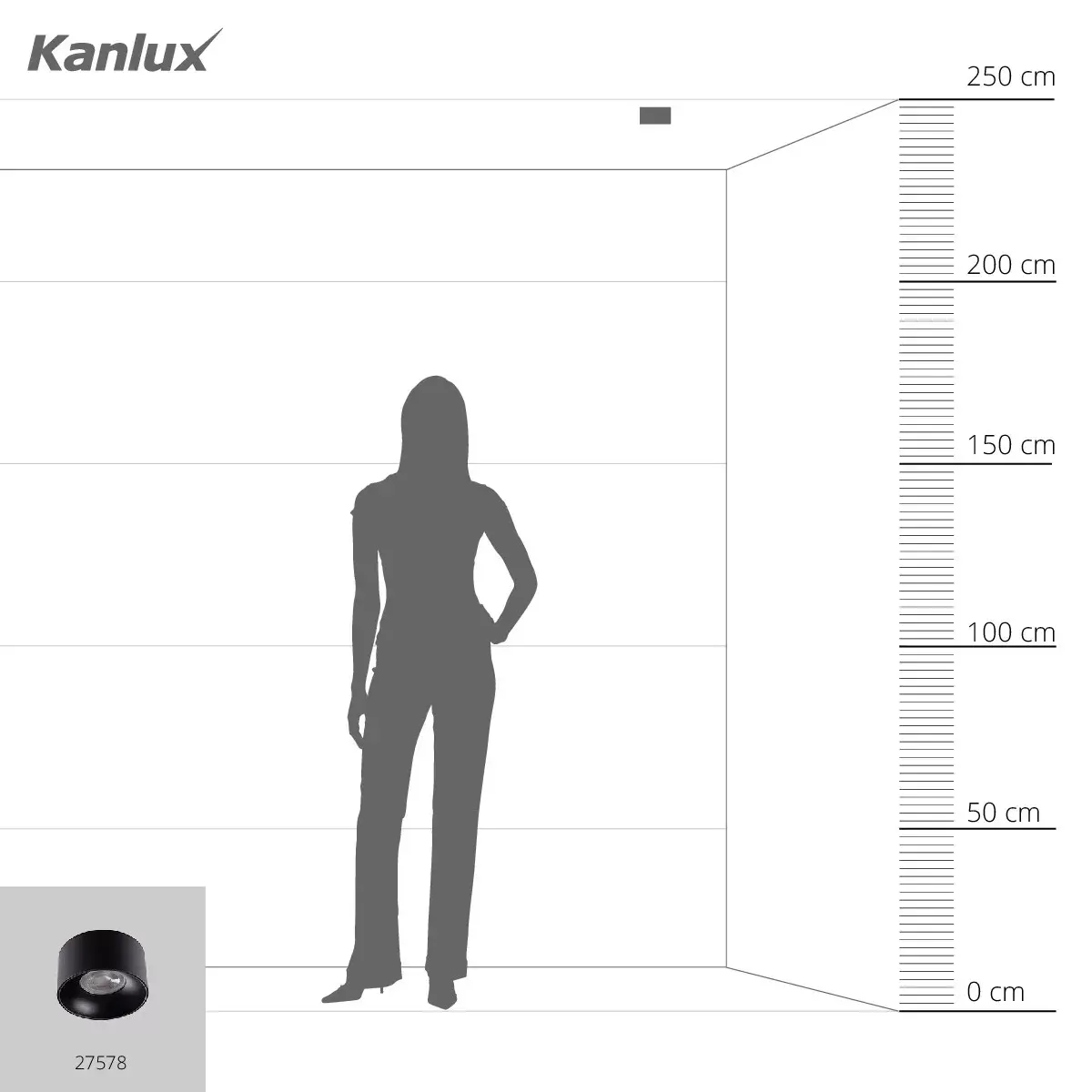 Потолочный светильник Kanlux 27578 GU10 Photo 6