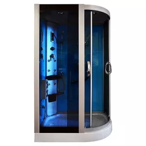 Shower cabin AMUE AMO-18220 120x85 cm — enclosed massage shower unit, model AMO-18220