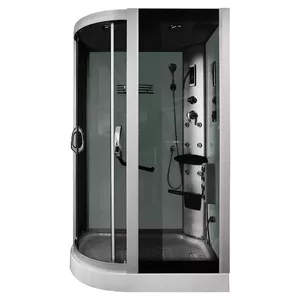 Душевая кабина AMUE AMO-18218 White 120×85 см, прямоугольная с раздвижными дверями
