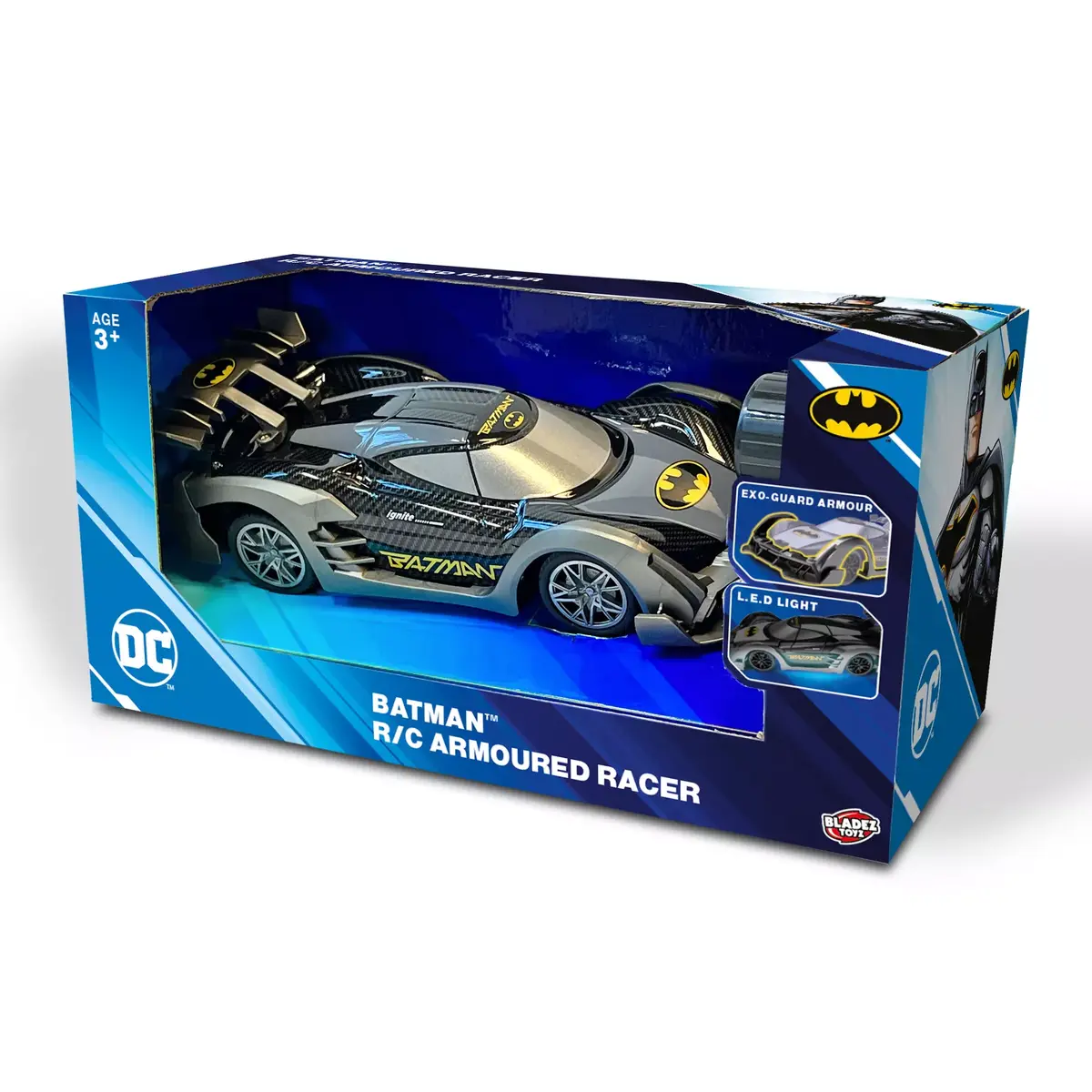 Radio vadāma automašīna BLADEZ Batman Armoured Racer 1:20 Photo 2