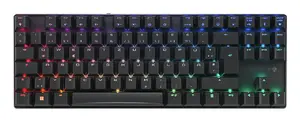 Игровая механическая клавиатура Cherry MX 8.2 TKL Wireless Немецкая раскладка QWERTZ RGB подсветка Черная