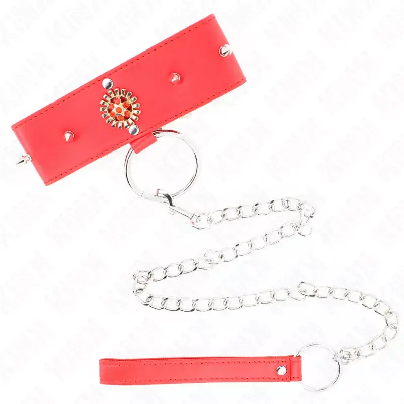 Necklace KINK RED DIAMOND — KINK COLLAR & GAG Photo 4