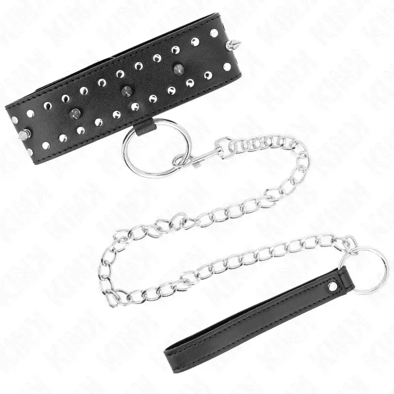 Necklace with Leash KINK COLLAR & GAG Model 1 Photo 3