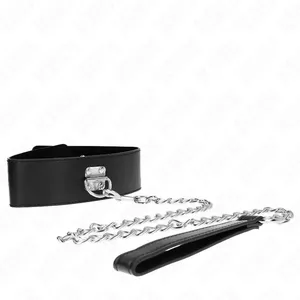 Collar KINK COLLAR & GAG model 0 with 65 cm leash — basic model