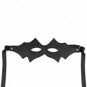 Маска для лица KINK MASKED ALLURE Модель 1 — тканевая с рисунком «кот», 34 x 12 см