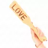 KINK IMPACT & TOUCH Паддл KINK BAMBOO WORD LOVE Photo 4