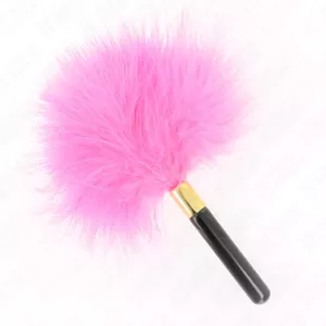 Игрушка с перьями KINK IMPACT & TOUCH Tickle Feathers KINK Fuchsia Gold Metal 18 см