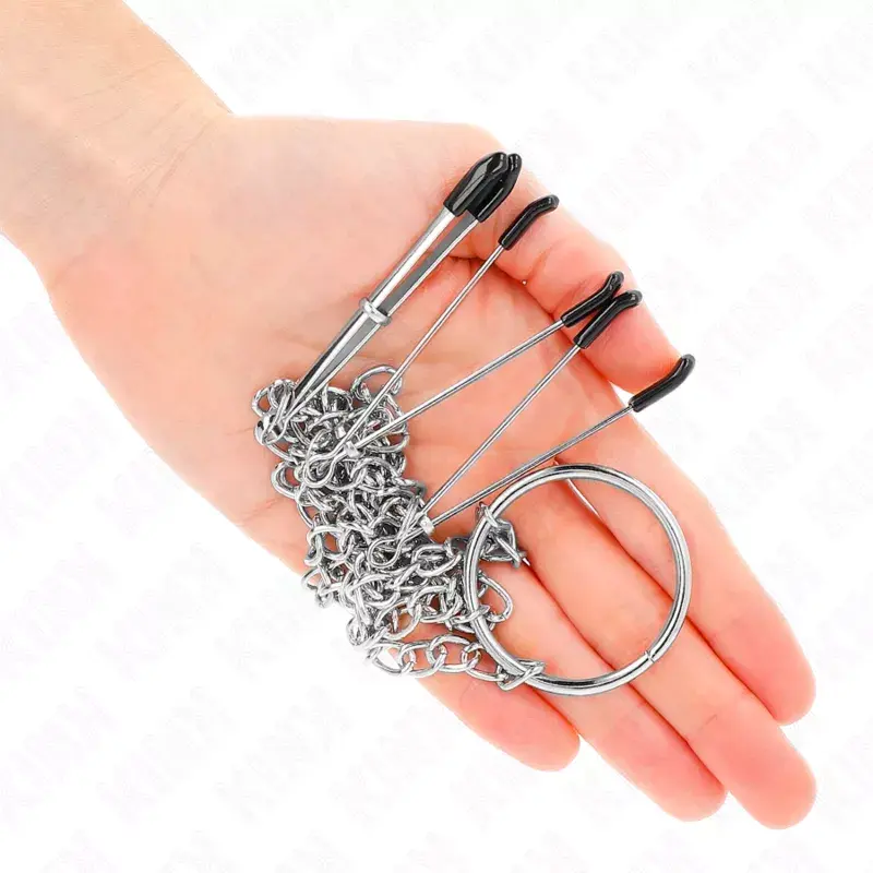 Зажимы для сосков и клитора KINK NIPPLE GRIP Тройные Photo 3