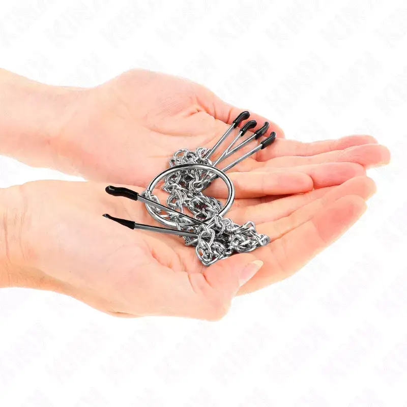 Зажимы для сосков и клитора KINK NIPPLE GRIP Тройные Photo 4