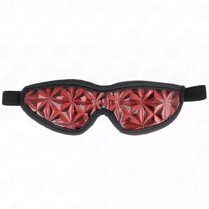 KINK - RED DIAMOND PATTERN HEADBAND 20.5 x 6 CM
