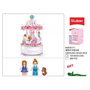 Building Set Sluban M38-B1171 — 566-piece Toy Constructor