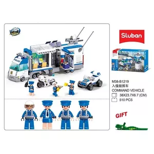 Construction Toy Set Sluban M38-B1219 — 510 Pieces, Compatible Building Bricks