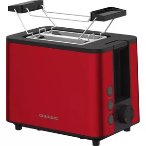 Toaster Grundig TA 8340 2 slice 950 W Black Red