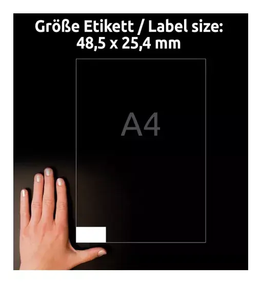 Pašlīmējošās etiķetes Avery 4780-65 Photo 3