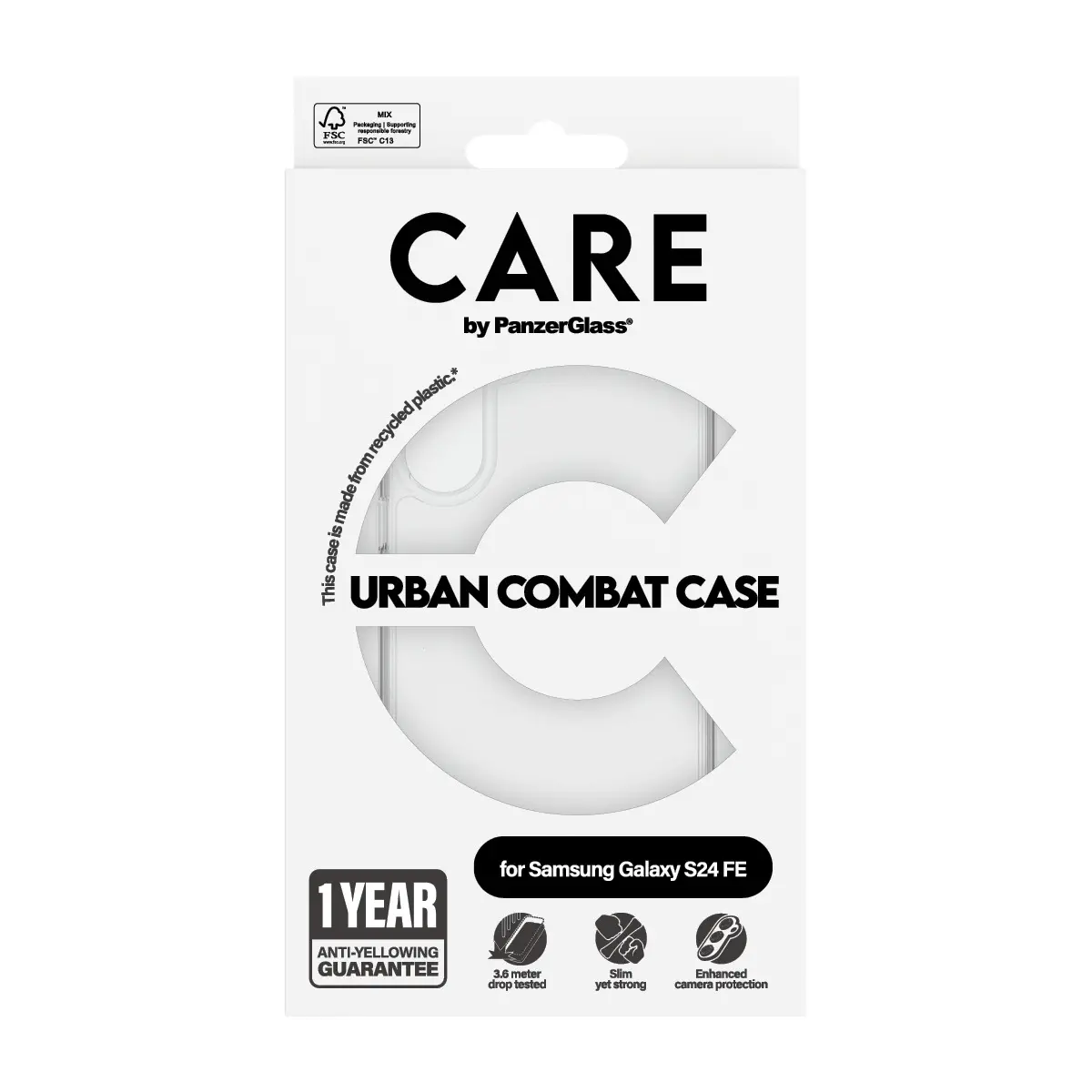 PanzerGlass CARE Urban Combat Case for Samsung Galaxy S24 FE Photo 4