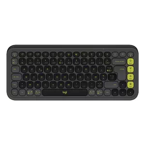 Portable Speaker Logitech POP Icon Keys AZERTY French Graphite, Green