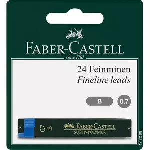 Faber-Castell 122298 grafīta serdīte B Melns