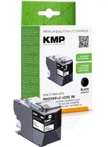 Картридж KMP Brother MFC-J5340DW LC422XLBK черный 3000S 66ml восстановленный