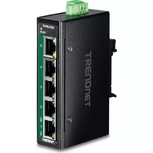 Industriālais 5 porta Fast Ethernet slēdzis TRENDnet TI-PELC50 – nepārvaldāms izturīgs slēdzis