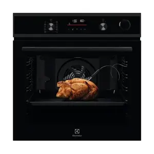 Встраиваемая электрическая духовка Electrolux EOC6P77H, 72 л, класс A+, 220–240 В, 3390 Вт, пар и самоочистка
