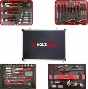 Toolbox Holzmann WZK119ECO — 119-piece set, durable design