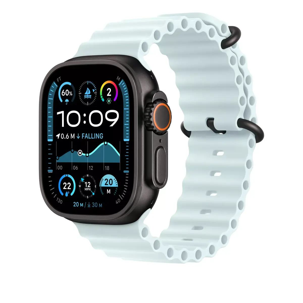 Браслет Apple 49mm Ice Blue Ocean Band Extension Photo 2