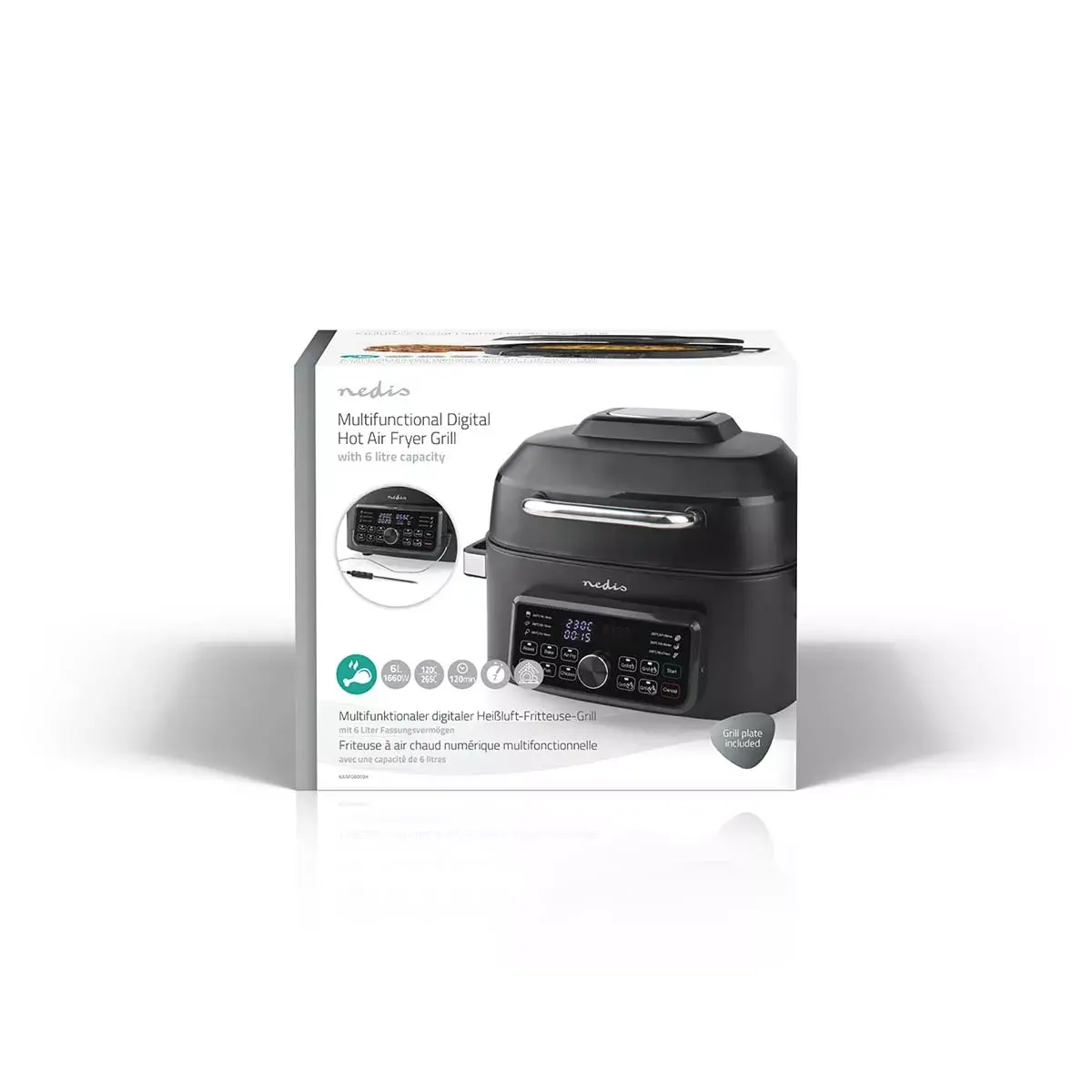 Фритюрница Nedis KAAFG600BK Photo 7