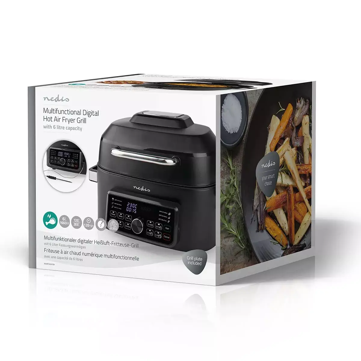 Фритюрница Nedis KAAFG600BK Photo 8